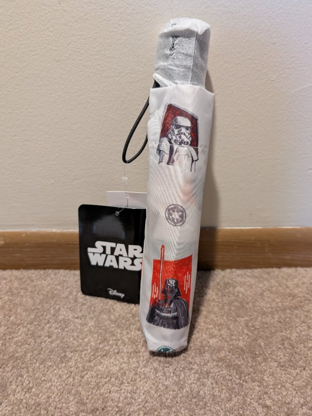NWT Star Wars umbrella Yoda Chewy Darth Vader